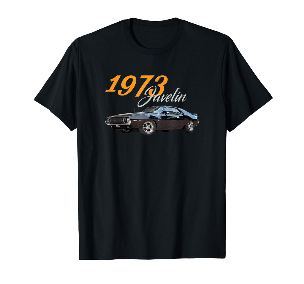1973 Javelin American Muscle Car Hot T-Shirt - Minimalist Print Men Women - T-Shirt, Sweatshirt, Hoodie
