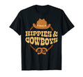 Hippies And Cowboys Cowgirls 70S T-Shirt - Unique Graphic Men Women - T-Shirt, Sweatshirt, Hoodie