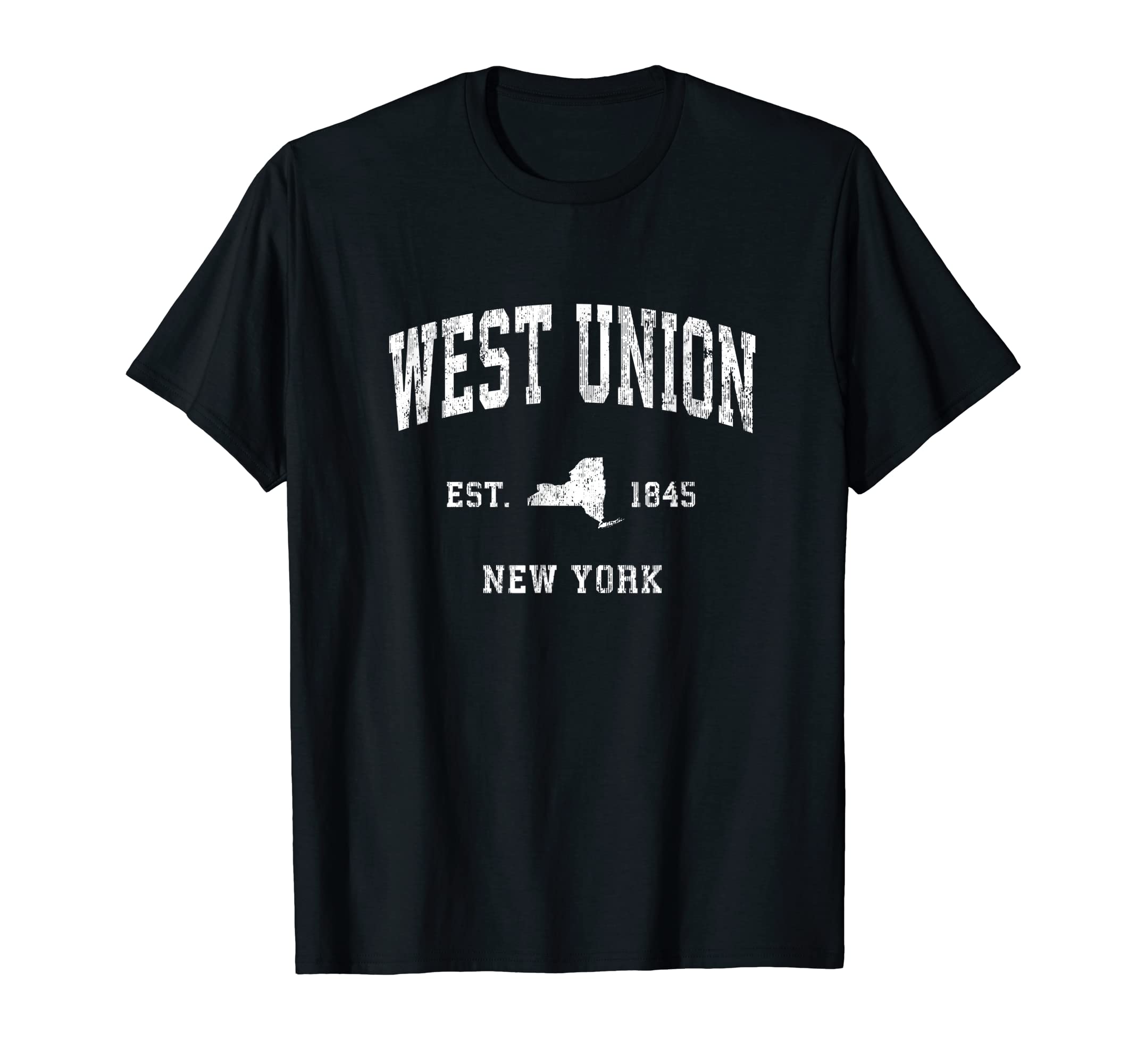 West Union New York Ny Athletic T-Shirt - Aesthetic Graphic Men Women - T-Shirt, Sweatshirt, Hoodie