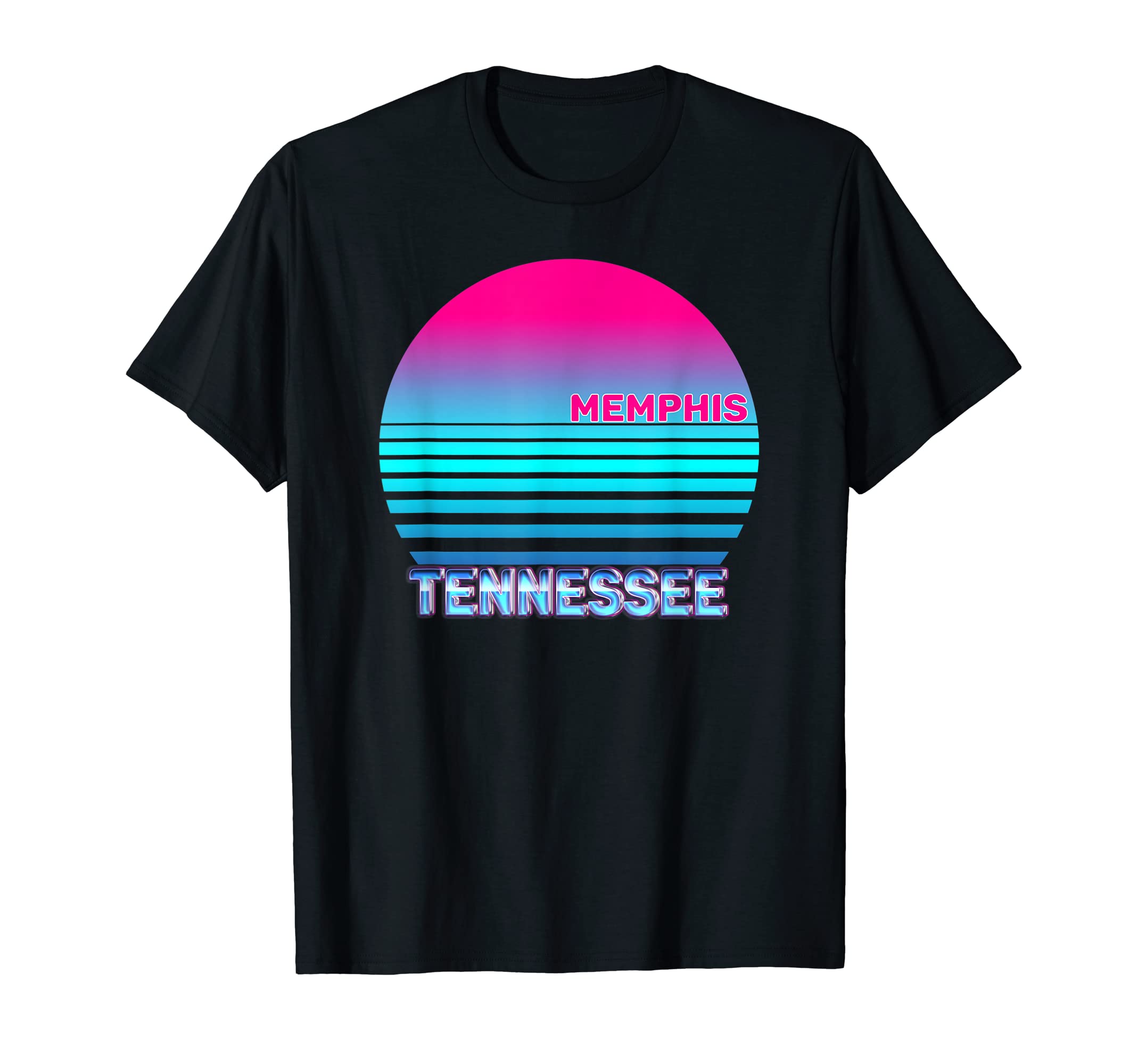 Memphis Tennessee Vaporwave 1980S T-Shirt - Fun Novelty Design Men Women - T-Shirt, Sweatshirt, Hoodie