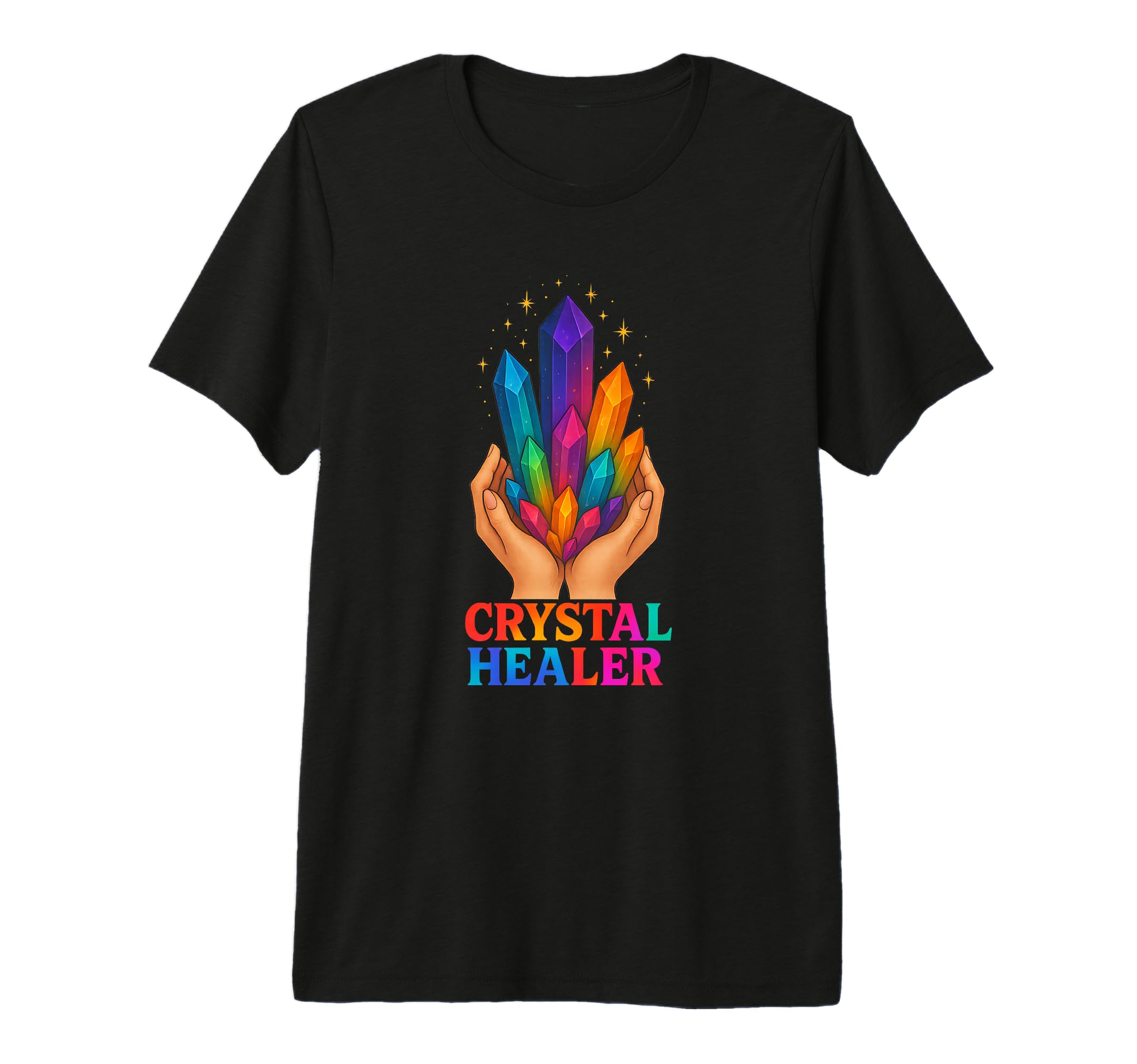 Crystal Healer Mystic Intuitive T-Shirt - Casual Everyday Wear for Adults - T-Shirt, Sweatshirt, Hoodie