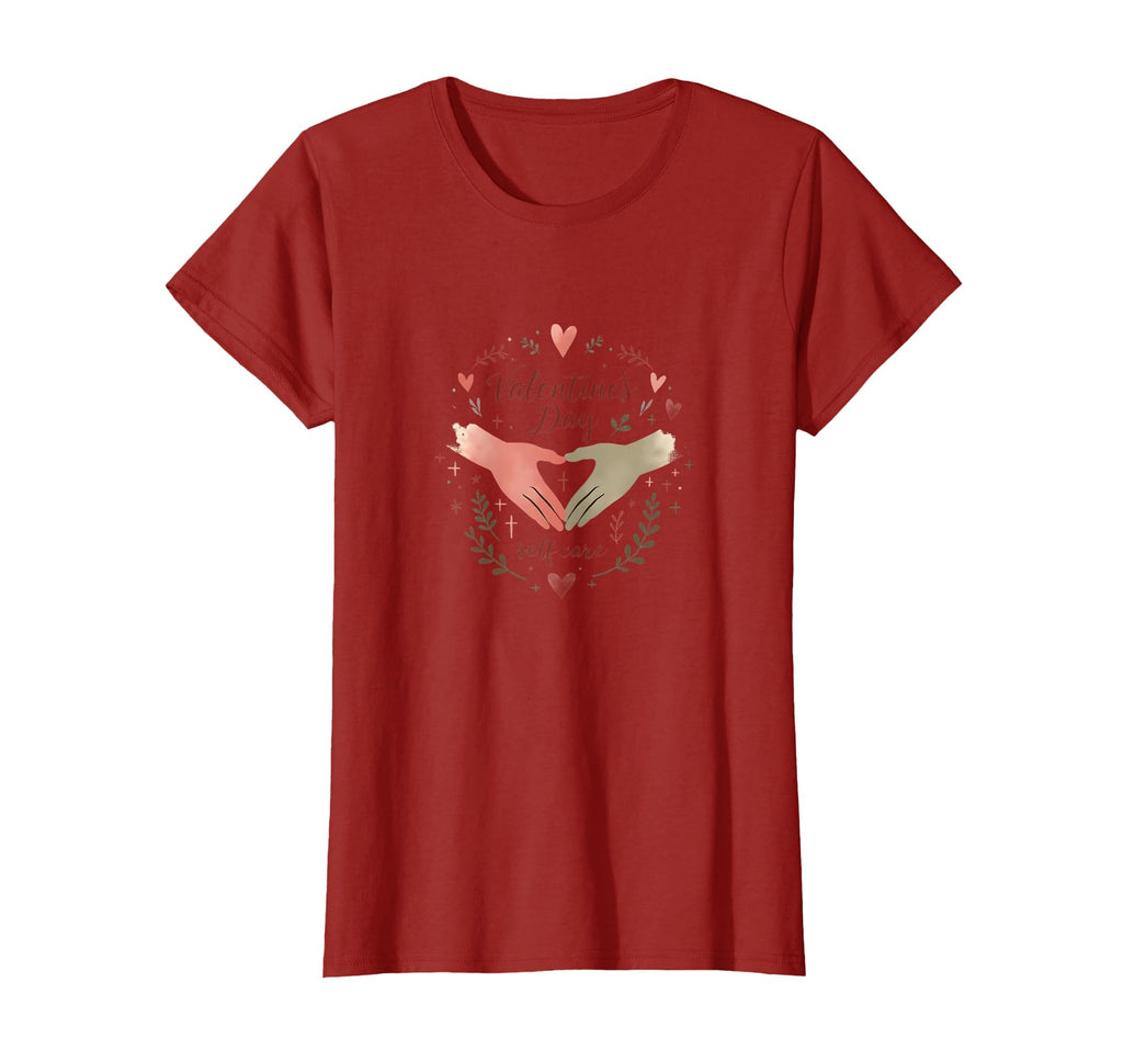 Valentines Day Self Care Love Yourself T-Shirt - Graphic Print for Adults - T-Shirt, Sweatshirt, Hoodie