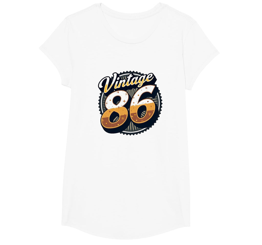 86 Birthday Gift Art T-Shirt - Novelty Apparel Unisex - T-Shirt, Sweatshirt, Hoodie