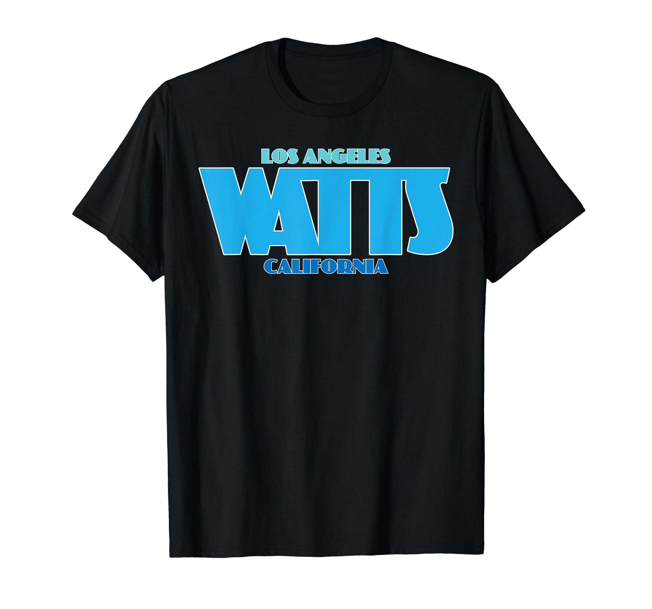 Los Angeles Watts California Usa T-Shirt - Custom Art Print for Adults - T-Shirt, Sweatshirt, Hoodie