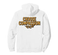 Choose Compassion Yoga Circle Hoodie - Fun Novelty Design Men Women - T-Shirt, Sweatshirt, Hoodie