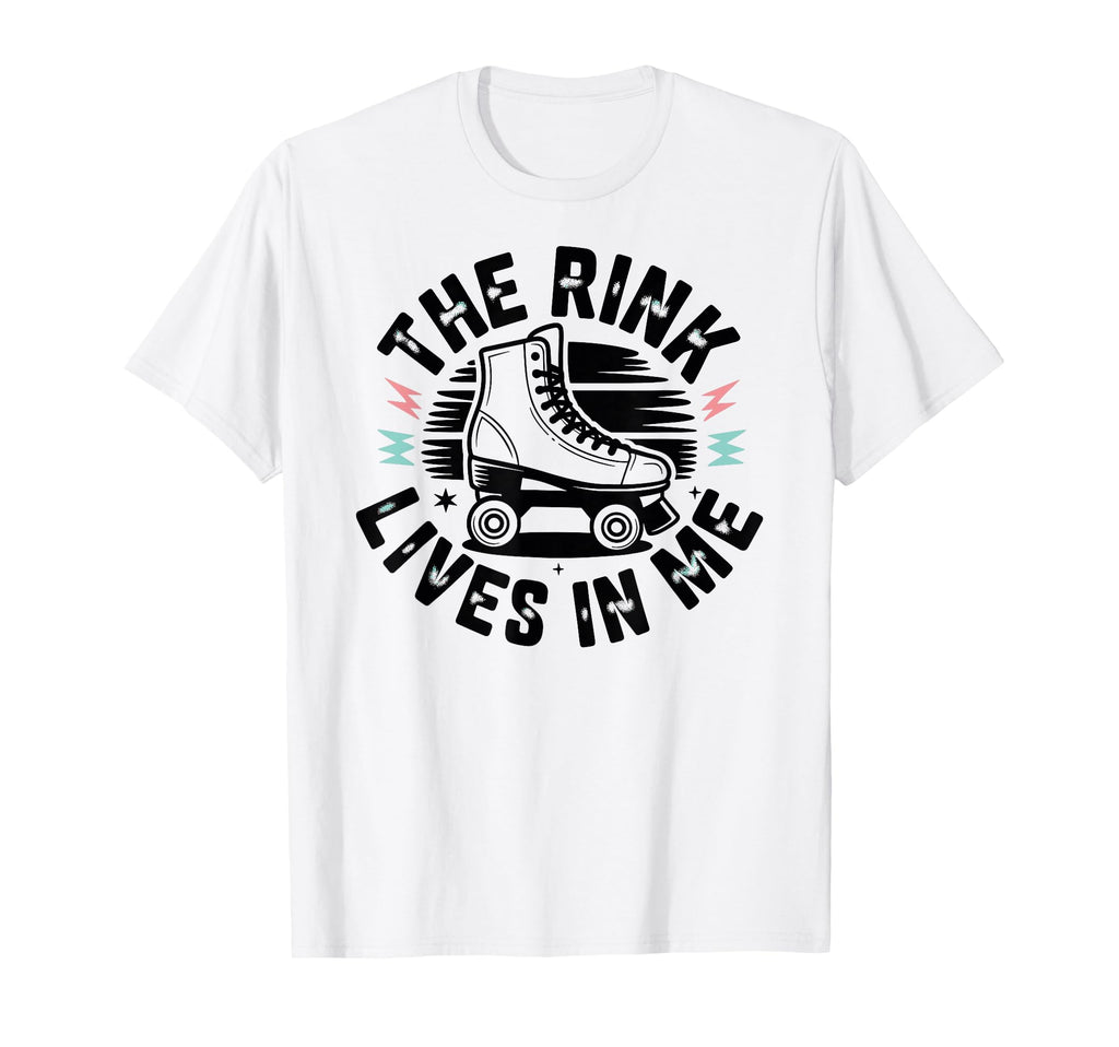 Roller Skating Nostalgia Skaters Fans T-Shirt - Novelty Apparel for Adults - T-Shirt, Sweatshirt, Hoodie