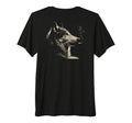 Wolf Smoking Cigarette Grunge Meme 90S T-Shirt - Unique Graphic Men Women - T-Shirt, Sweatshirt, Hoodie