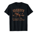 Grandpa Wild One Cowboy Western Rodeo T-Shirt - Unique Graphic Unisex - T-Shirt, Sweatshirt, Hoodie
