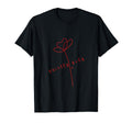 Quietly Bold Minimalist Floral Art Self T-Shirt - Graphic Print for Adults - T-Shirt, Sweatshirt, Hoodie
