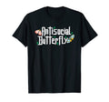 Antisocial Butterfly Insect Monarch T-Shirt - Custom Art Print for Adults - T-Shirt, Sweatshirt, Hoodie