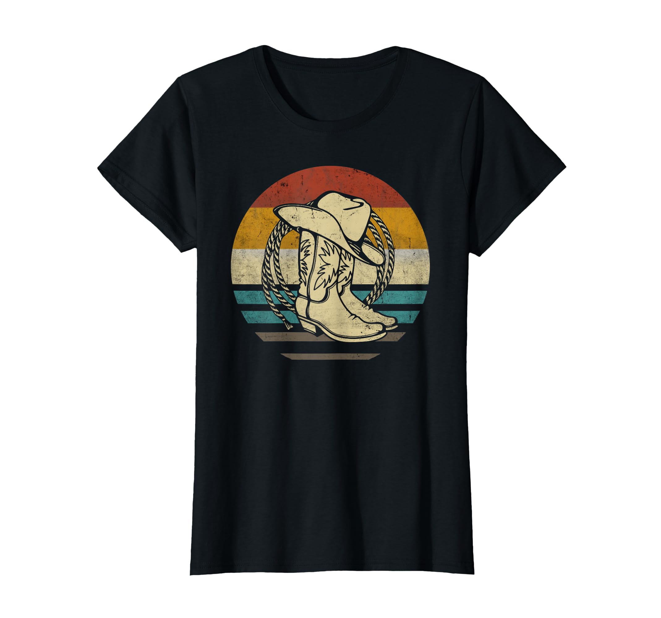 Western Riding Western Rider Horse T-Shirt - Graphic Print for Adults - T-Shirt, Sweatshirt, Hoodie
