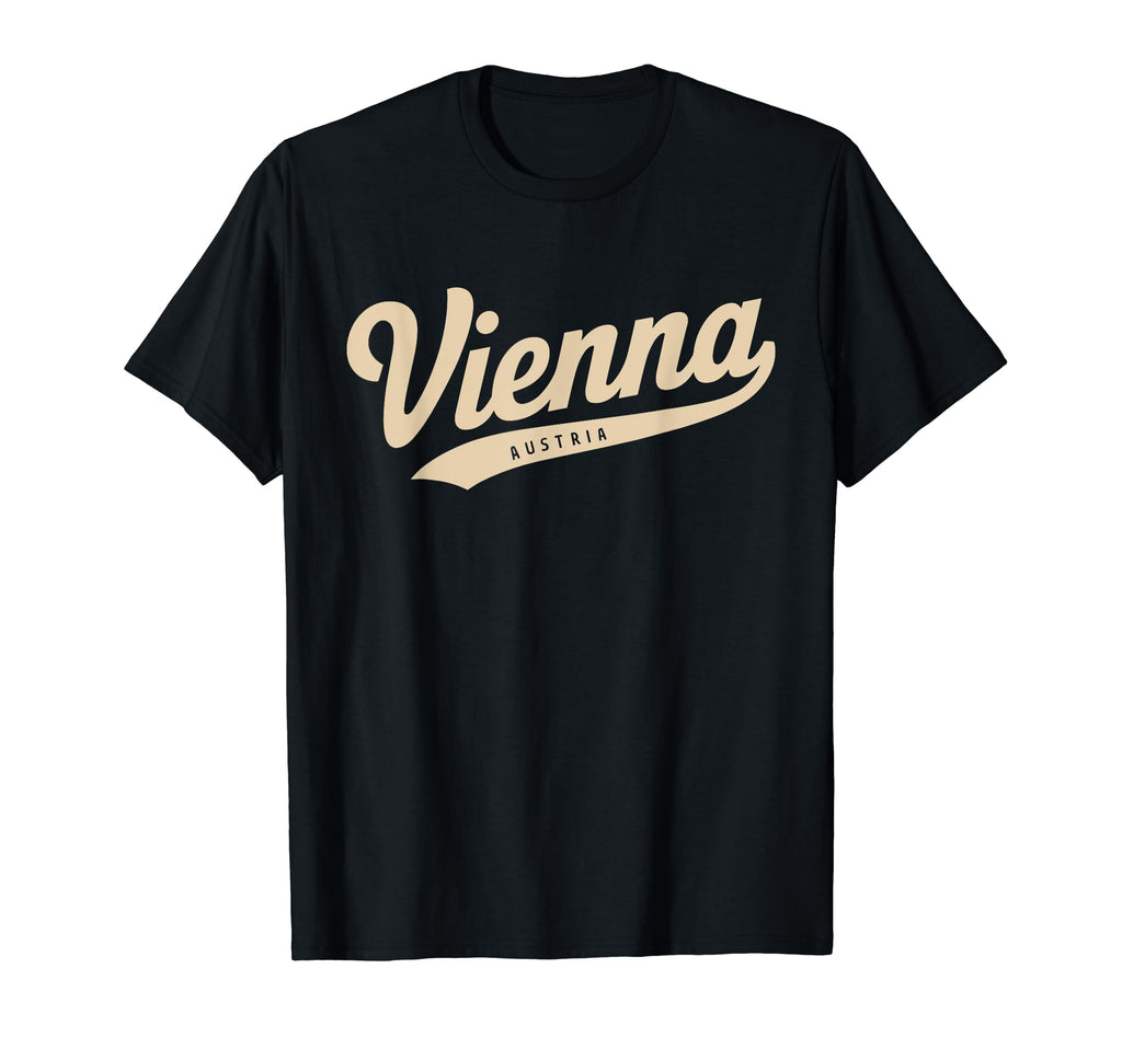 Vienna Austria Souvenir Typography T-Shirt - Trendy Graphic Unisex - T-Shirt, Sweatshirt, Hoodie