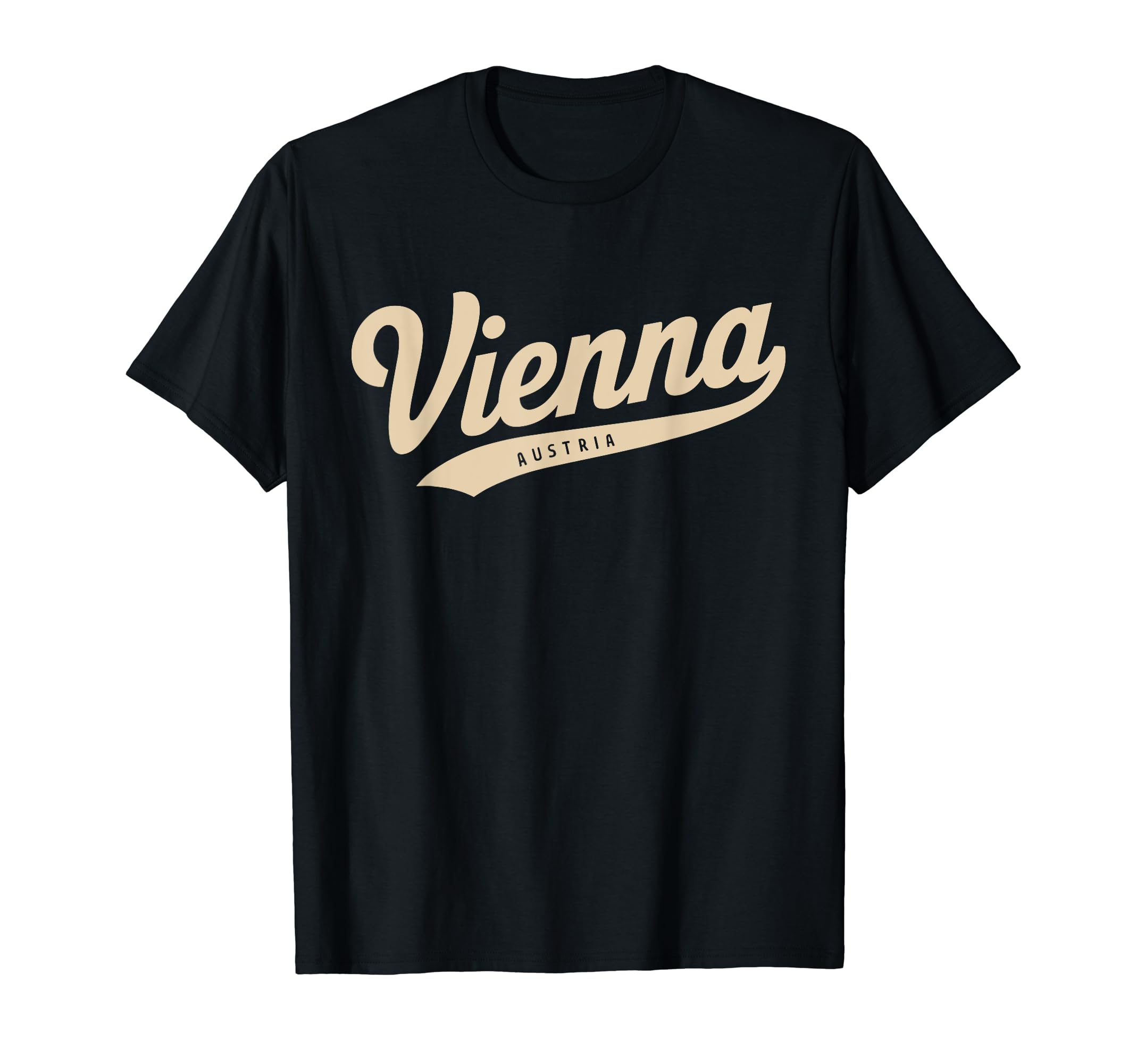 Vienna Austria Souvenir Typography T-Shirt - Trendy Graphic Unisex - T-Shirt, Sweatshirt, Hoodie