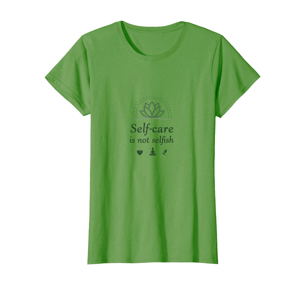 Self Care Is Not Selfish Anxiety Comfort T-Shirt - Graphic Print Unisex - T-Shirt, Sweatshirt, Hoodie
