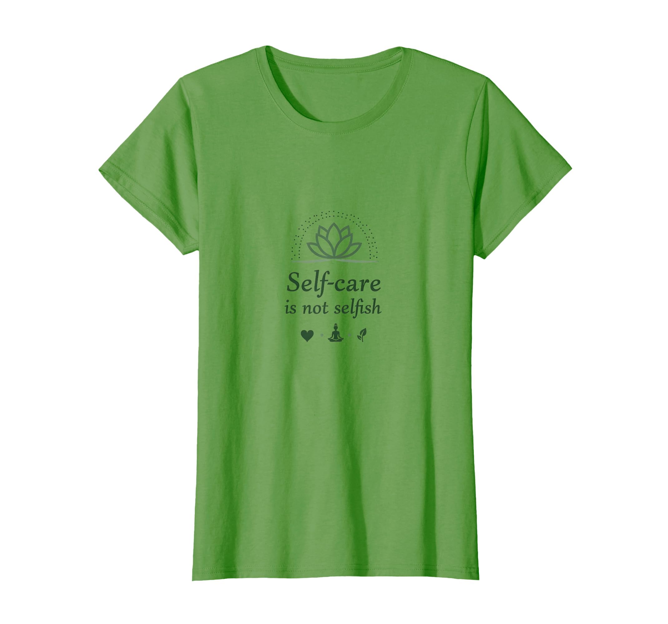 Self Care Is Not Selfish Anxiety Comfort T-Shirt - Graphic Print Unisex - T-Shirt, Sweatshirt, Hoodie