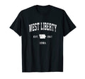 West Liberty Iowa Ia Athletic Sports T-Shirt - Graphic Print Men Women - T-Shirt, Sweatshirt, Hoodie