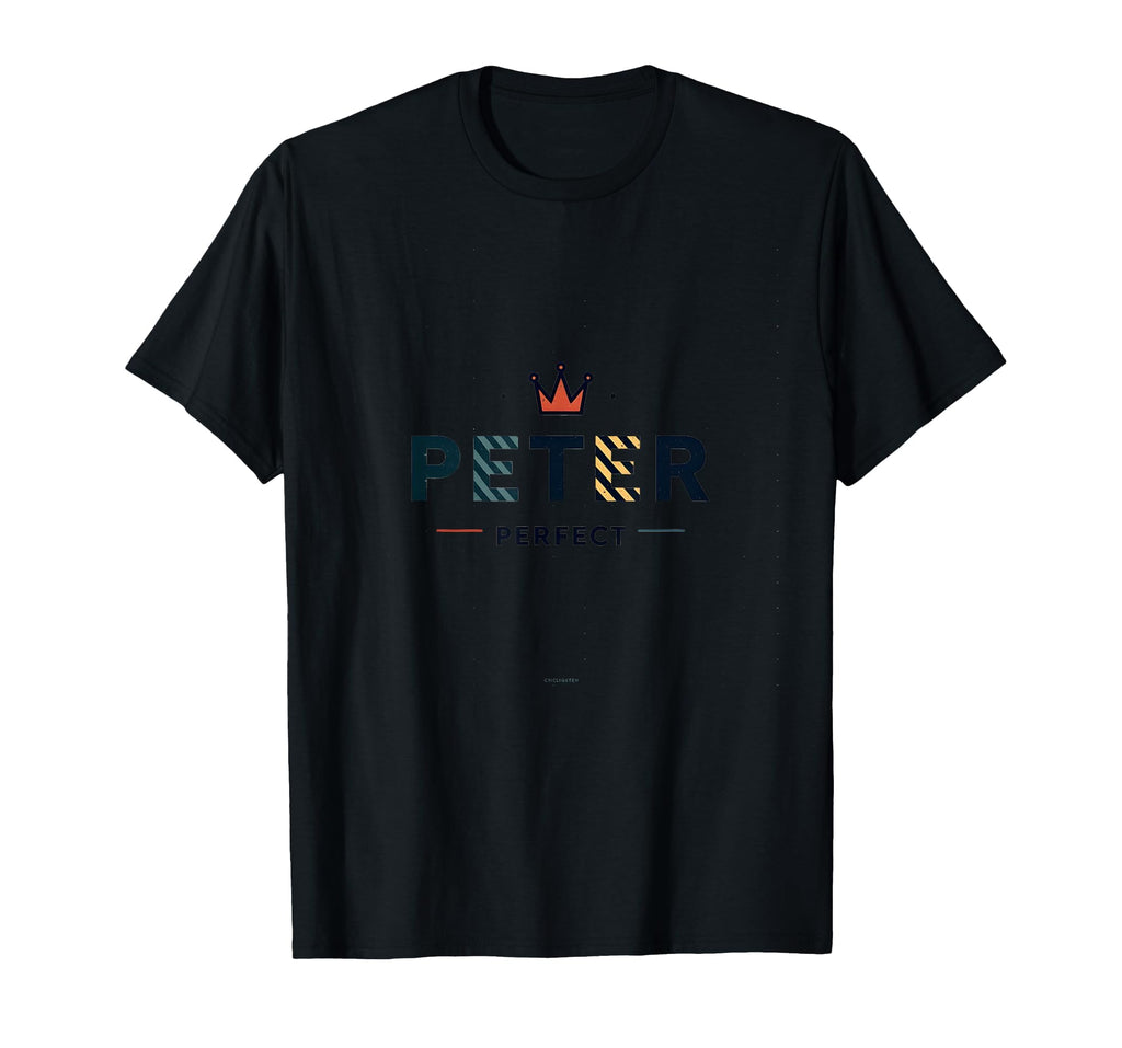 Peter Peter Royal Crown Typography Art T-Shirt - Graphic Print Men Women - T-Shirt, Sweatshirt, Hoodie