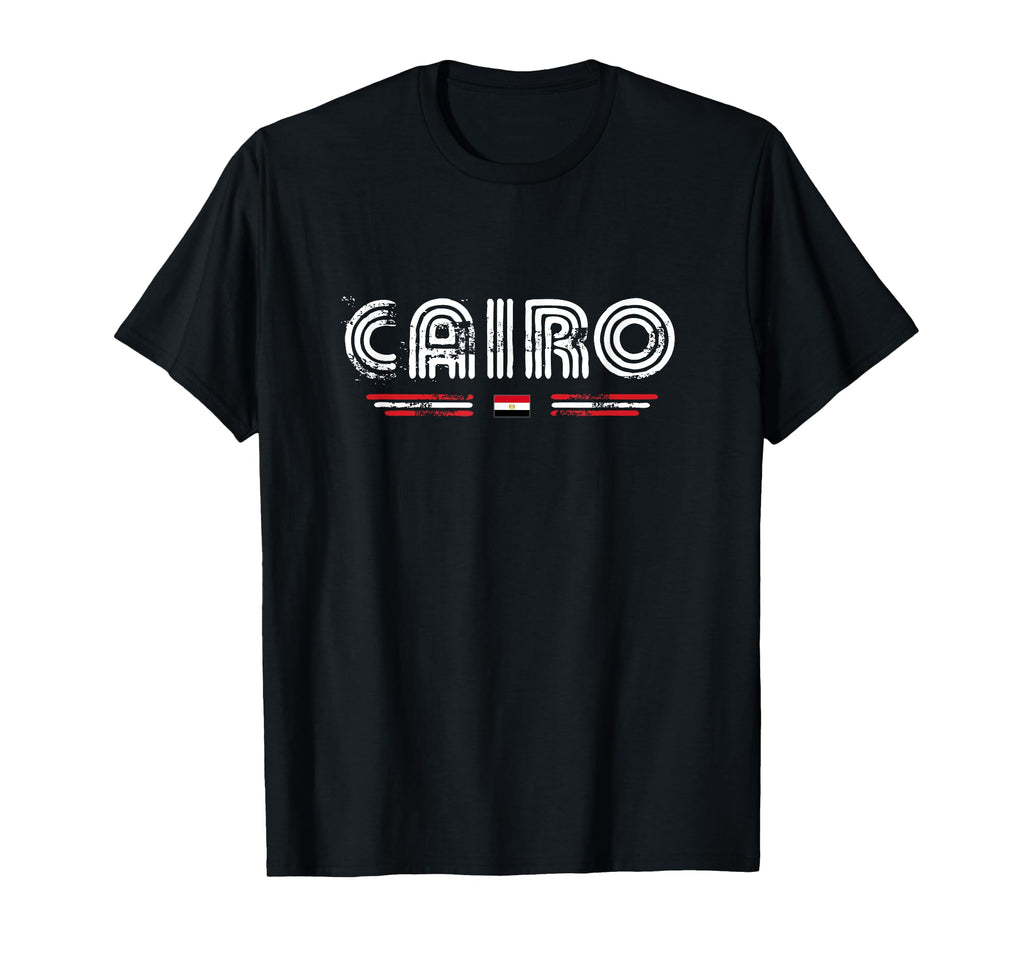 Cairo Egypt 70S 80S Type T-Shirt - Custom Art Print Men Women - T-Shirt, Sweatshirt, Hoodie