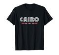 Cairo Egypt 70S 80S Type T-Shirt - Custom Art Print Men Women - T-Shirt, Sweatshirt, Hoodie