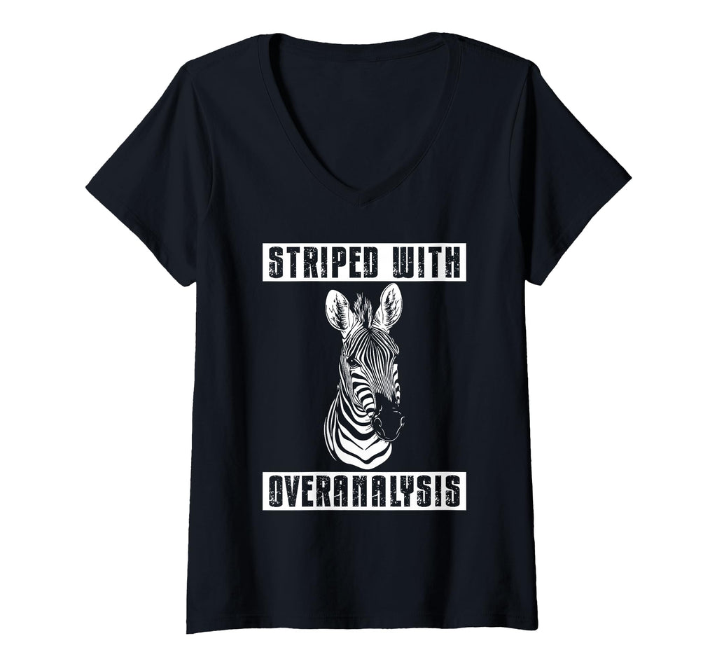 Womens Zebra Overthinkers And Deep T-Shirt - Aesthetic Graphic Unisex - T-Shirt, Sweatshirt, Hoodie