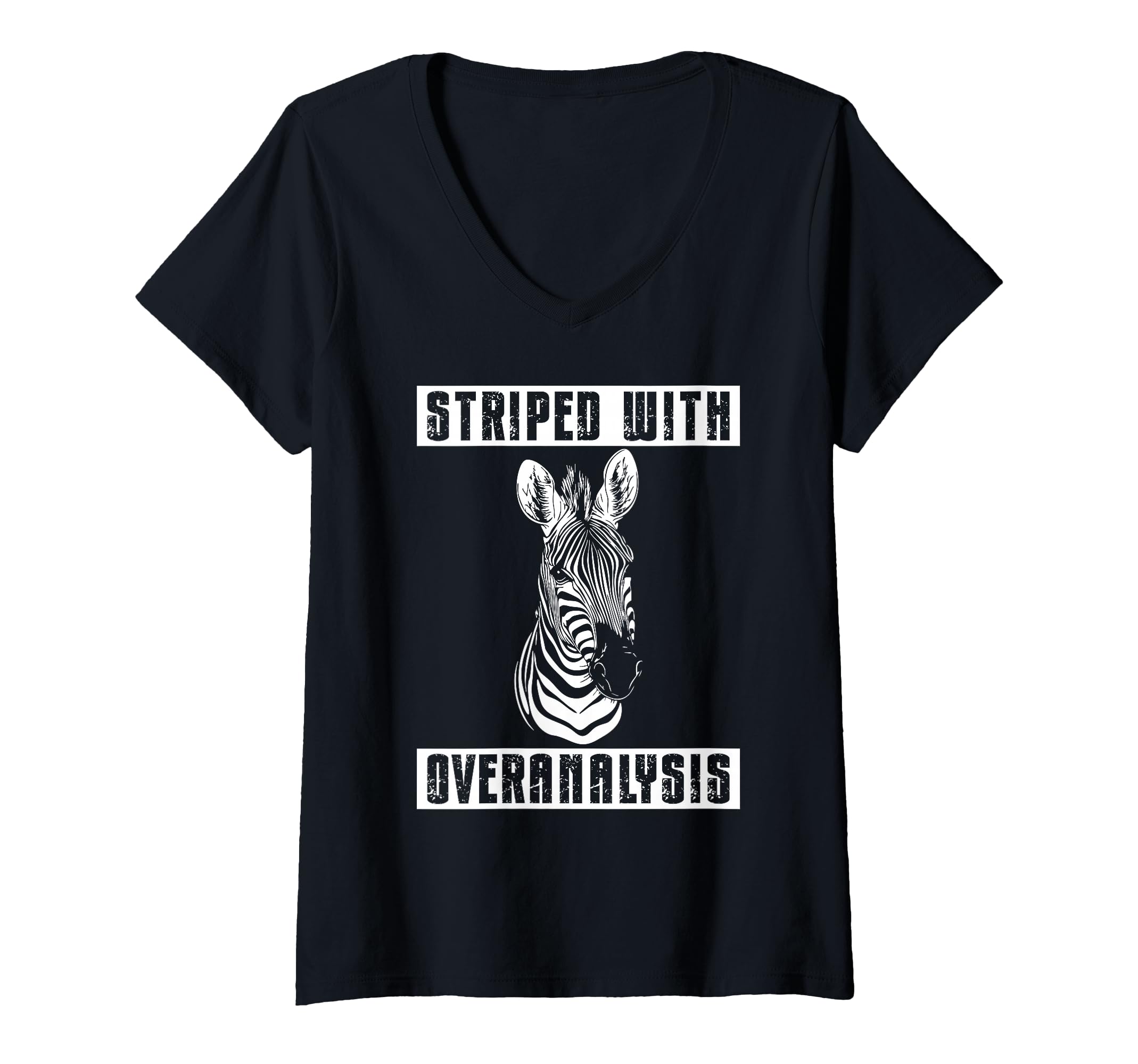 Womens Zebra Overthinkers And Deep T-Shirt - Aesthetic Graphic Unisex - T-Shirt, Sweatshirt, Hoodie