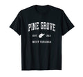 Pine Grove West Virginia Wv Athletic T-Shirt - Custom Art Print Unisex - T-Shirt, Sweatshirt, Hoodie