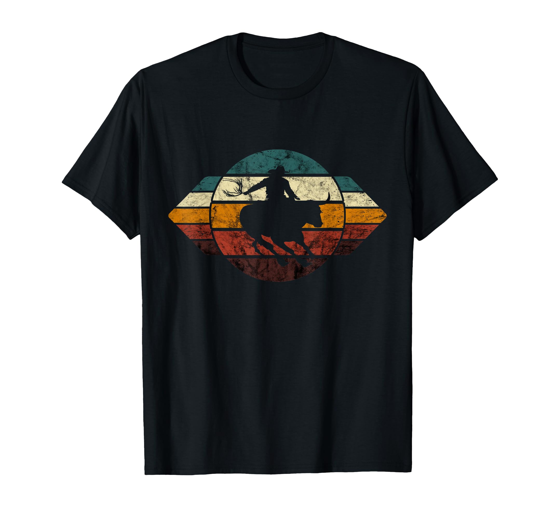 Bull Rider Rodeo Western Cowboy Bull T-Shirt - Trendy Graphic Men Women - T-Shirt, Sweatshirt, Hoodie