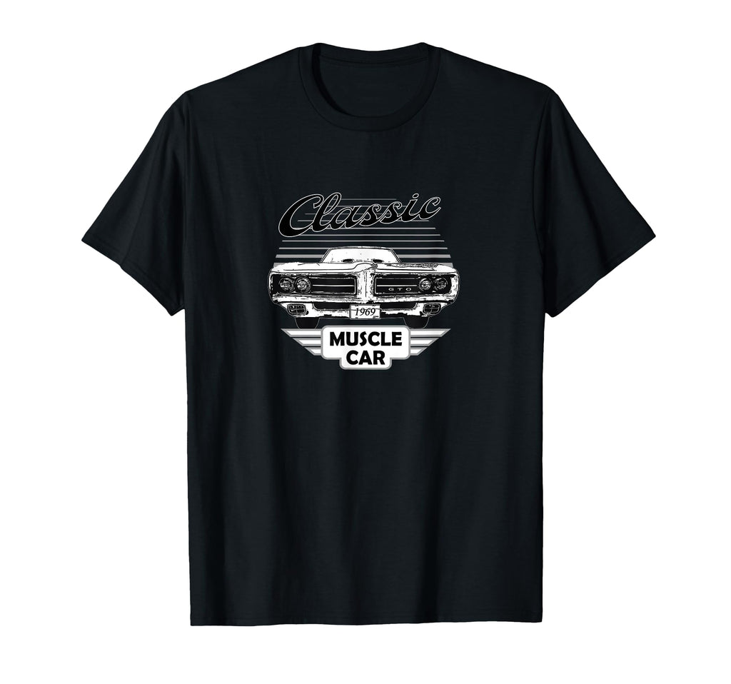 Gto American Muscle Car 70S T-Shirt - Trendy Graphic Unisex - T-Shirt, Sweatshirt, Hoodie