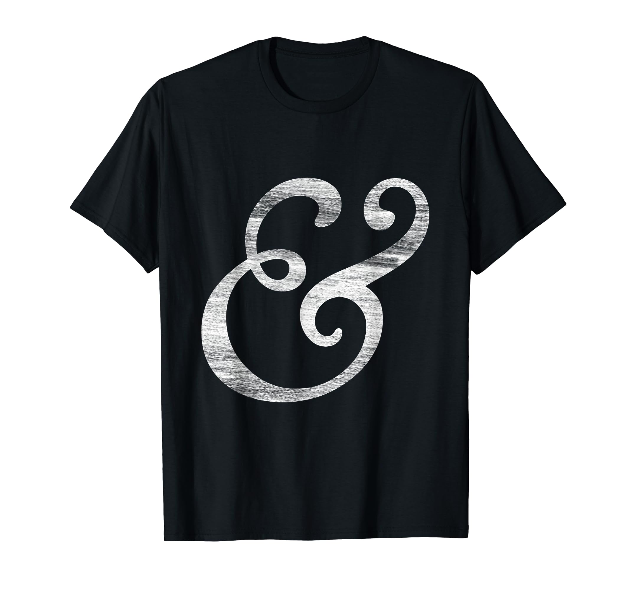 Goudy Old Italic Ampersand Typography T-Shirt - Aesthetic Graphic Unisex - T-Shirt, Sweatshirt, Hoodie