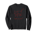Tomcat Kitten Cat Meme Car Sweatshirt - Minimalist Print Men Women - T-Shirt, Sweatshirt, Hoodie