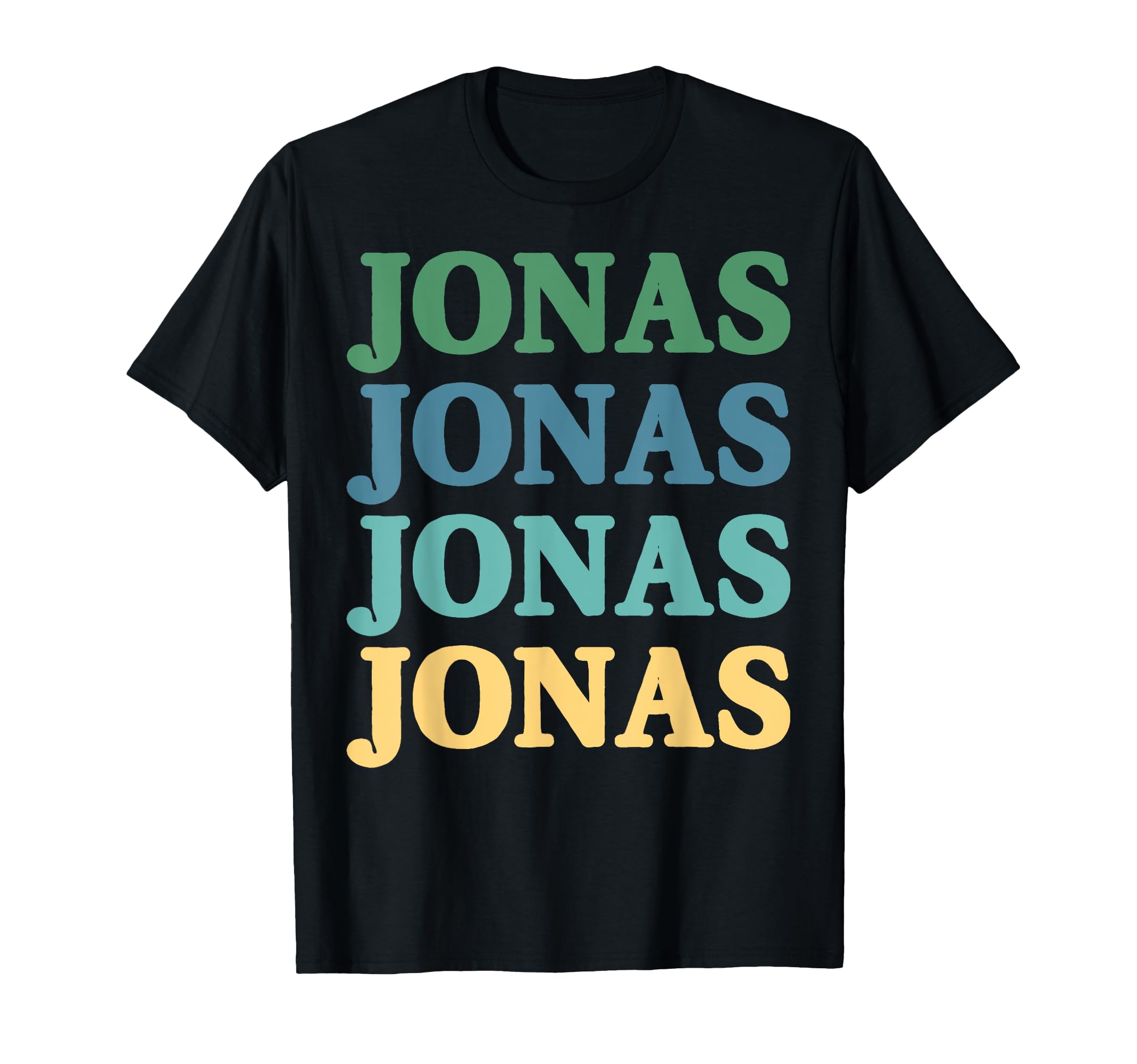 Repeating Name Pattern Typography T-Shirt - Aesthetic Graphic for Adults - T-Shirt, Sweatshirt, Hoodie