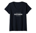 Womens Minimalist Overthinker Zero T-Shirt - Trendy Graphic for Adults - T-Shirt, Sweatshirt, Hoodie