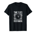 Time Flies Thoughtful Overthinker T-Shirt - Unique Graphic for Adults - T-Shirt, Sweatshirt, Hoodie