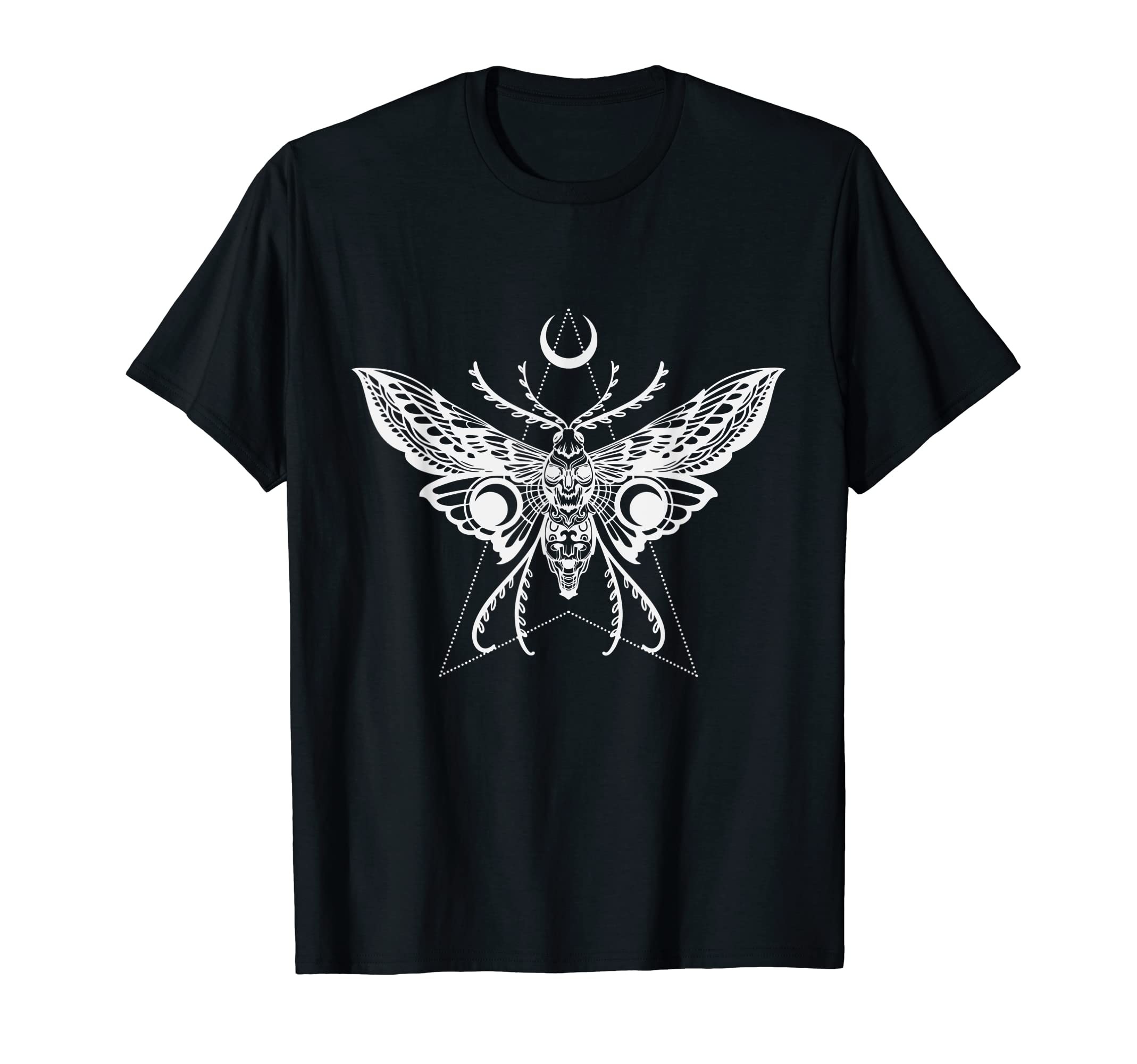 Beautiful Moth Goth Horror Antisocial T-Shirt - Streetwear Style Men Women - T-Shirt, Sweatshirt, Hoodie