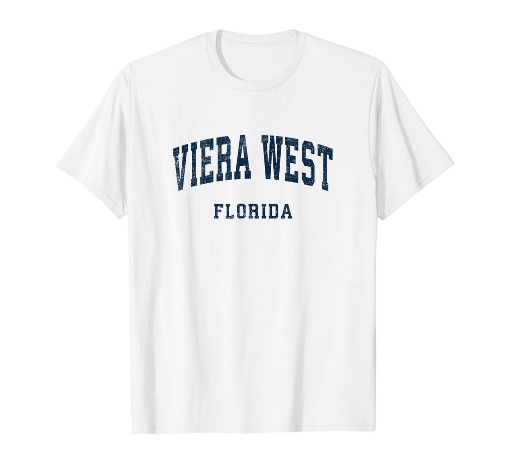 Viera West Florida Fl Athletic T-Shirt - Aesthetic Graphic for Adults - T-Shirt, Sweatshirt, Hoodie