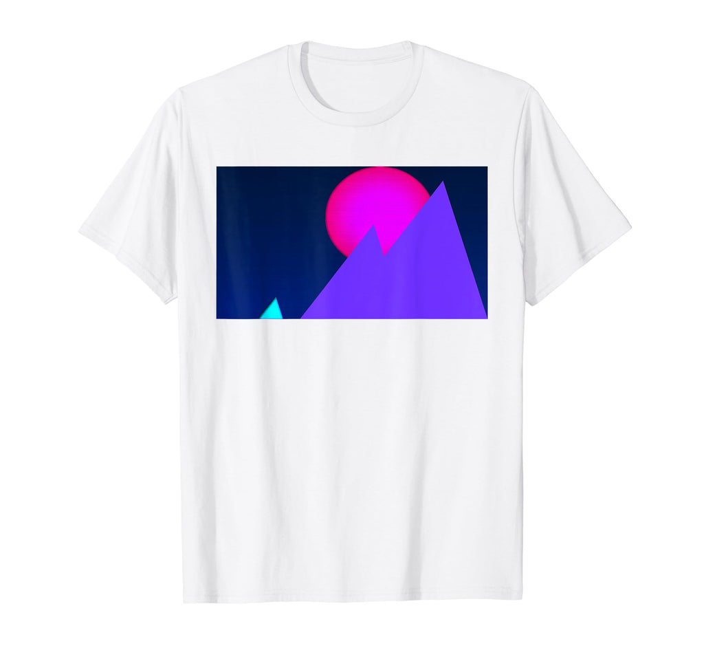 Vaporwave Aesthetic Synthwave Neon T-Shirt - Streetwear Style Men Women - T-Shirt, Sweatshirt, Hoodie