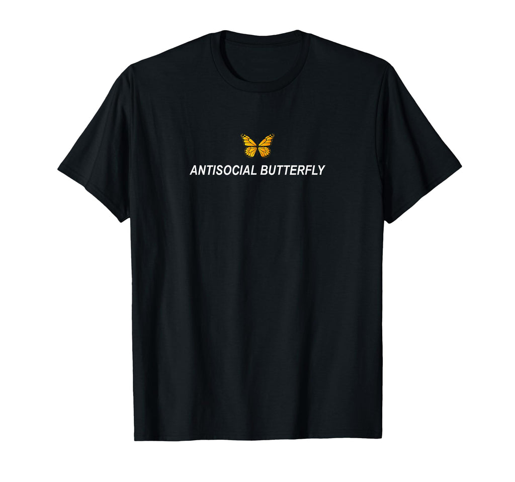 Antisocial Butterfly Introvert T-Shirt - Aesthetic Graphic for Adults - T-Shirt, Sweatshirt, Hoodie