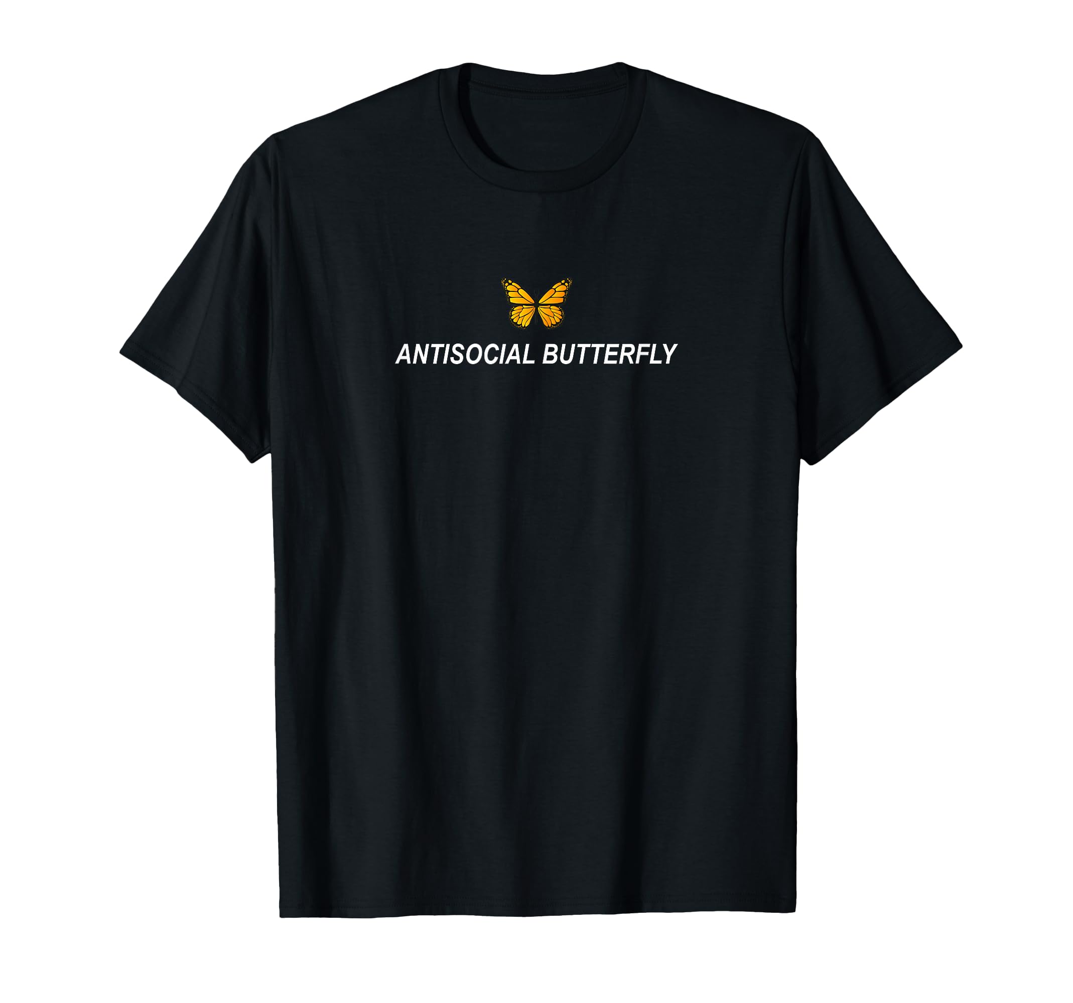 Antisocial Butterfly Introvert T-Shirt - Aesthetic Graphic for Adults - T-Shirt, Sweatshirt, Hoodie