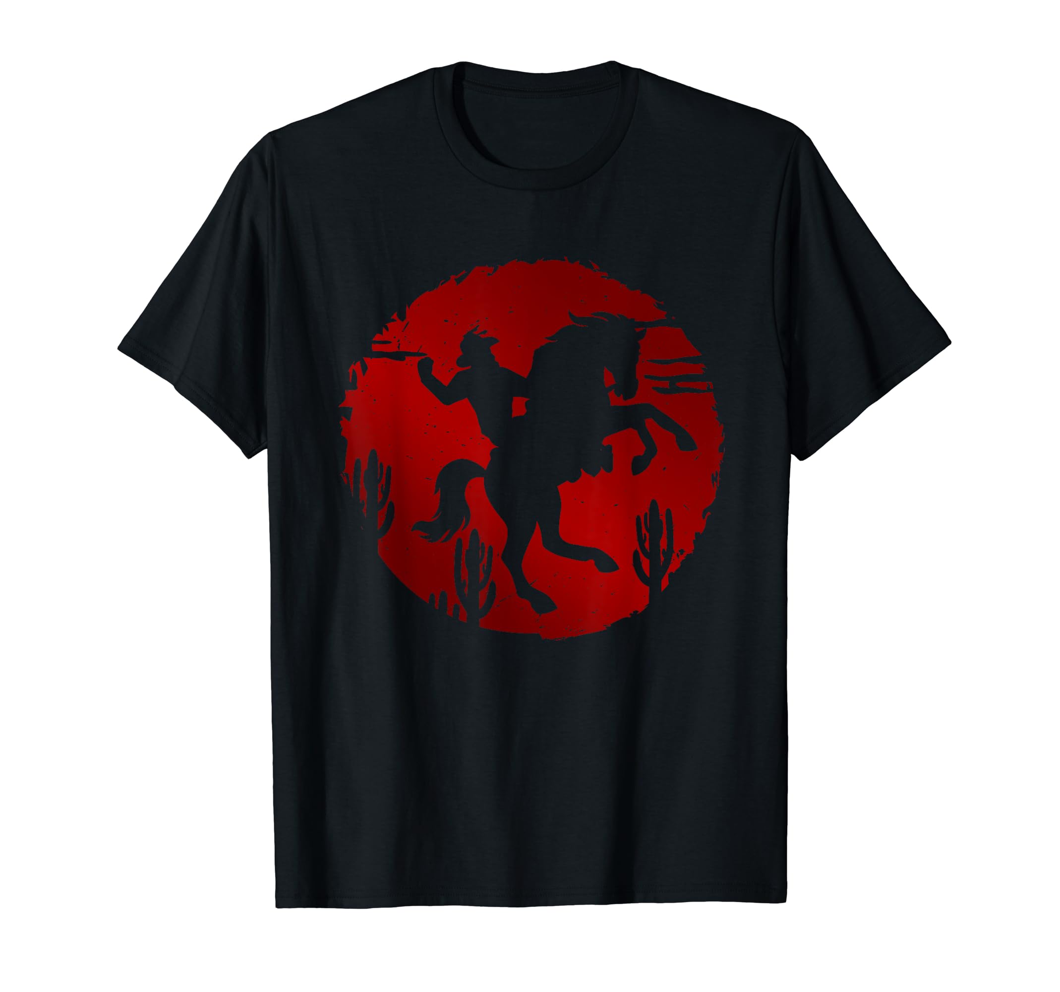 Cowboy Rodeo Horse Country Western T-Shirt - Novelty Apparel Men Women - T-Shirt, Sweatshirt, Hoodie