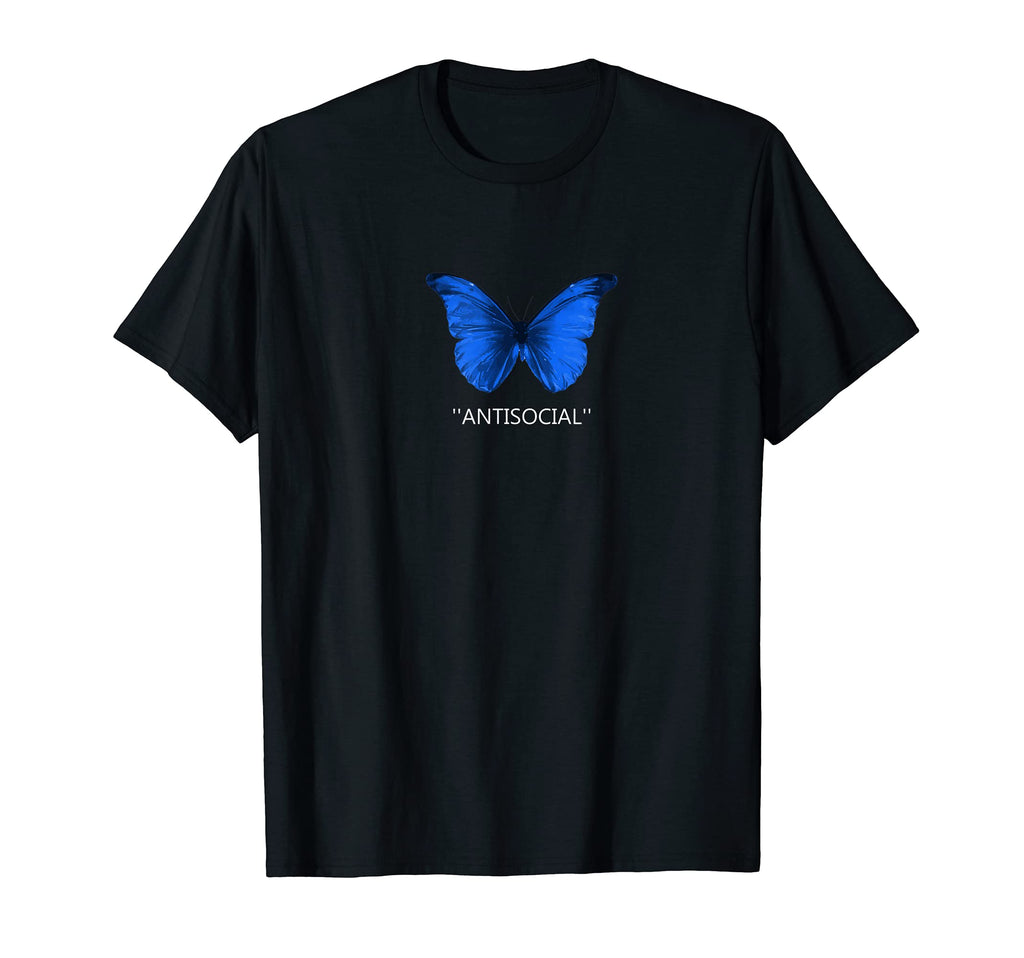 Antisocial Butterfly Butterfly T-Shirt - Unique Graphic for Adults - T-Shirt, Sweatshirt, Hoodie