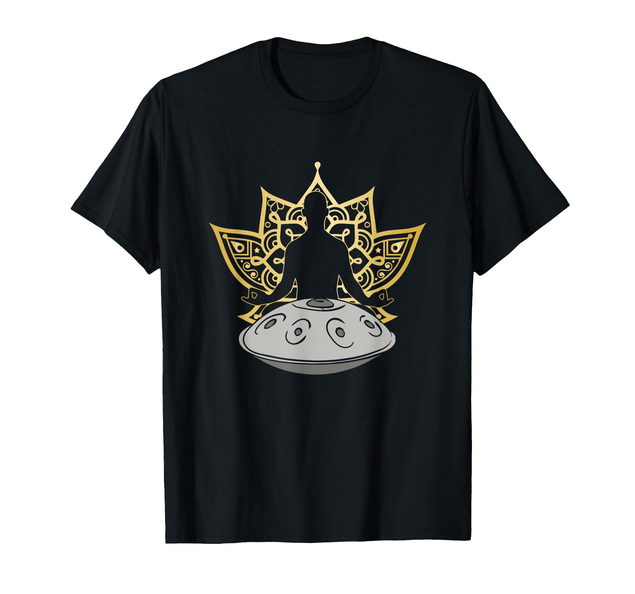 Handpan Musical Instrument T-Shirt - Custom Art Print for Adults - T-Shirt, Sweatshirt, Hoodie