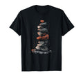 Zen Balancing Stones Art Mindfulness T-Shirt - Unique Graphic Men Women - T-Shirt, Sweatshirt, Hoodie