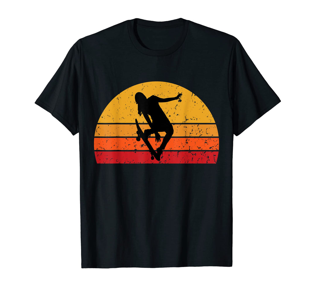 Skater Skaters Having Fun Sunset T-Shirt - Fun Novelty Design Men Women - T-Shirt, Sweatshirt, Hoodie