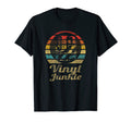 Jazz Vinyl Junkie Record Player T-Shirt - Novelty Apparel for Adults - T-Shirt, Sweatshirt, Hoodie