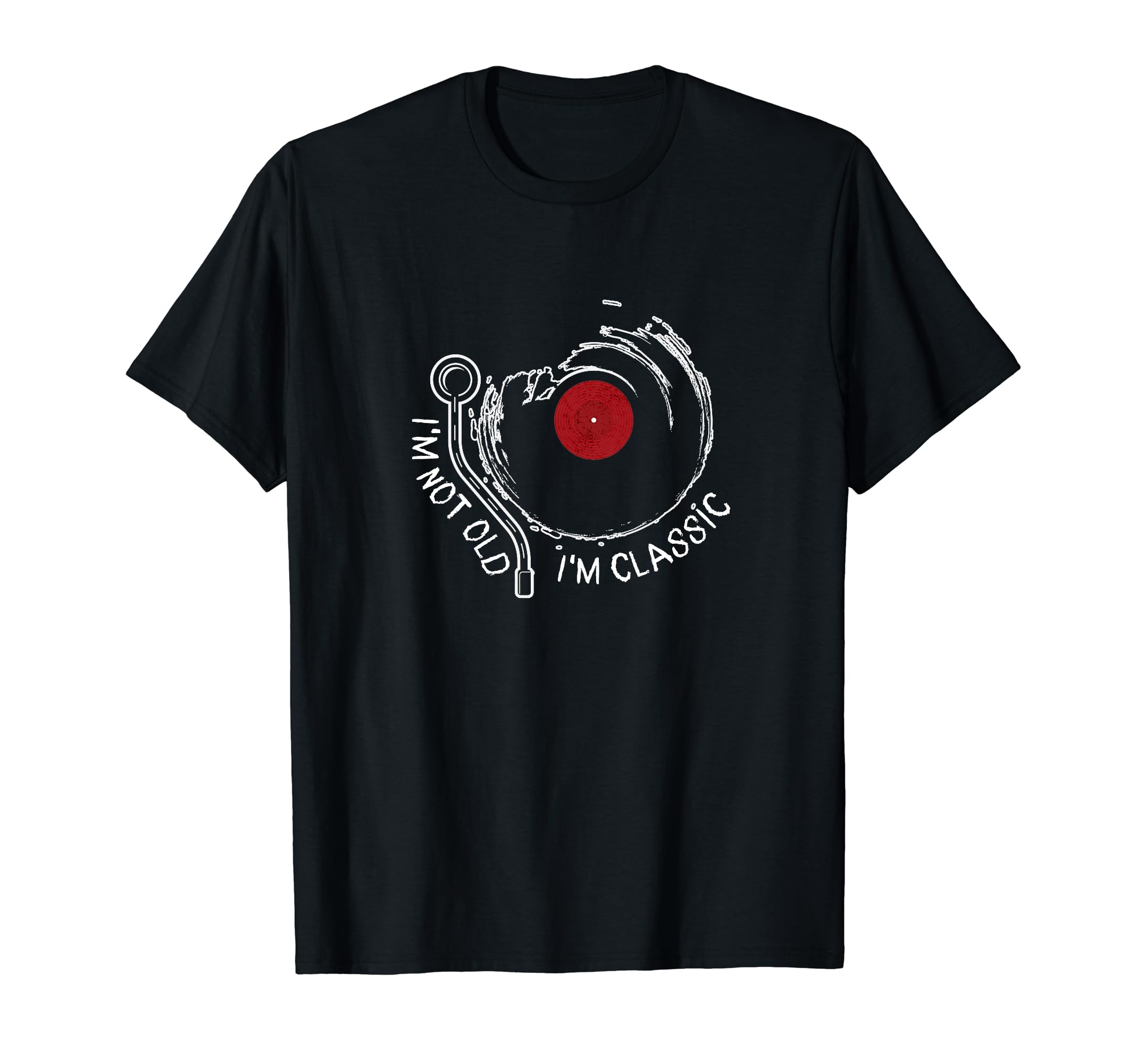 Vinyl Birthday Record Player Present T-Shirt - Trendy Graphic Men Women - T-Shirt, Sweatshirt, Hoodie