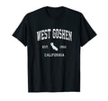 West Goshen California Ca Athletic T-Shirt - Trendy Graphic Men Women - T-Shirt, Sweatshirt, Hoodie