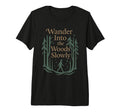 Forest Walk Overthinker Mental Reset T-Shirt - Streetwear Style Unisex - T-Shirt, Sweatshirt, Hoodie