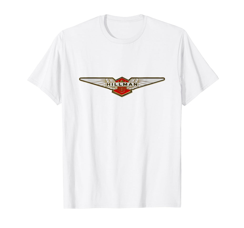 Hillman Car Logo Product T-Shirt - Minimalist Print Unisex - T-Shirt, Sweatshirt, Hoodie