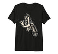 Coil Tattoo Machine Blackwork Flash T-Shirt - Trendy Graphic for Adults - T-Shirt, Sweatshirt, Hoodie