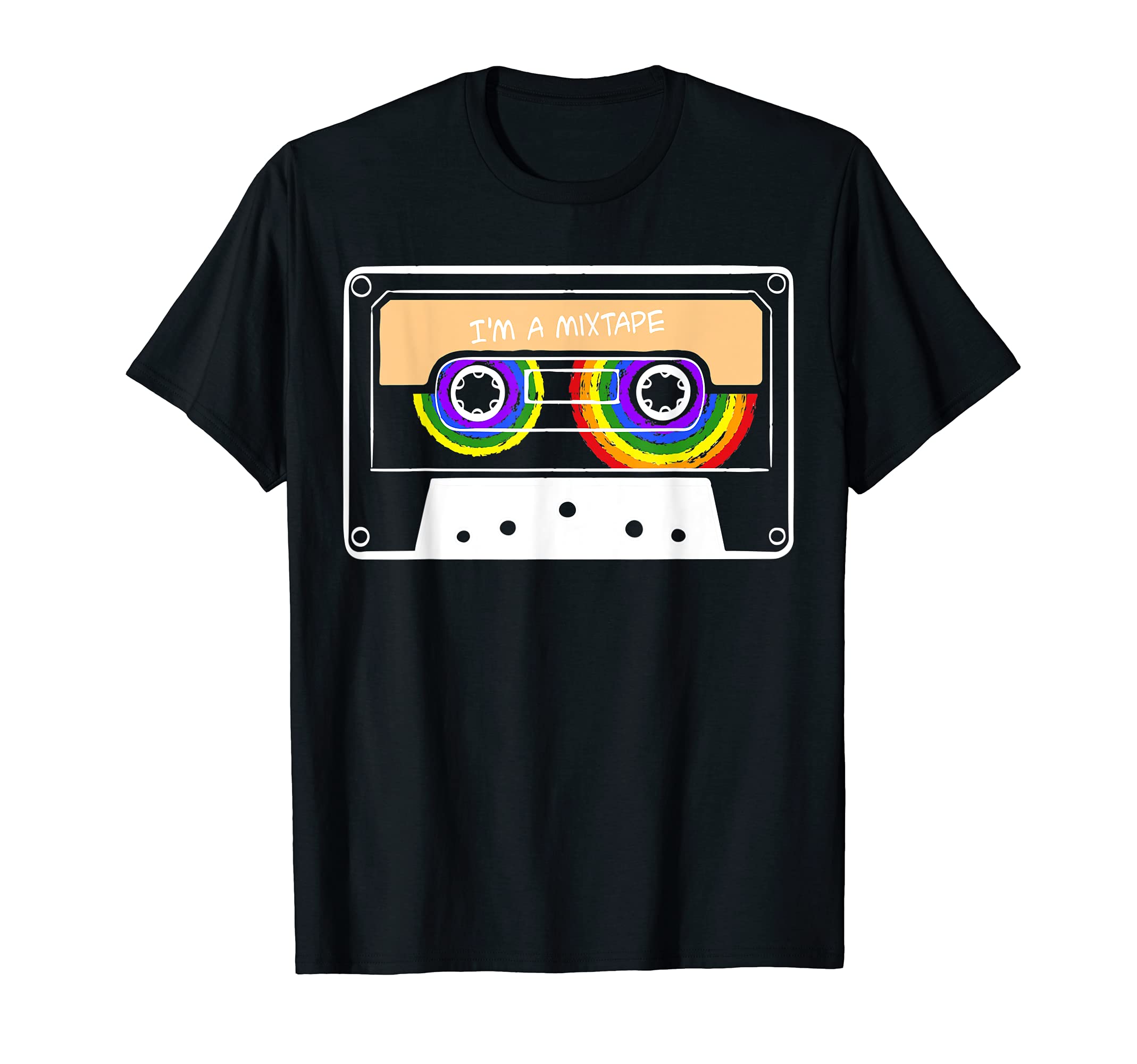 I Am Mixtape Lgbt Vinyl Record T-Shirt - Casual Everyday Wear Unisex - T-Shirt, Sweatshirt, Hoodie